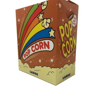 popcorn box large fold down