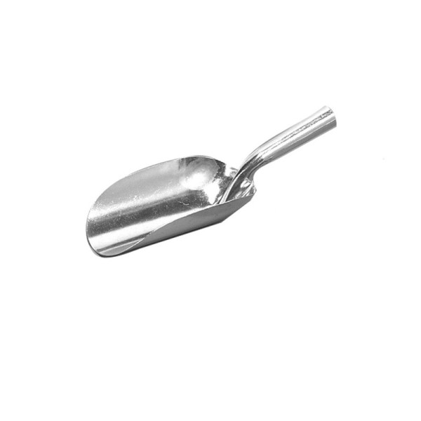 popcorn scoop- stamped aluminium 2071